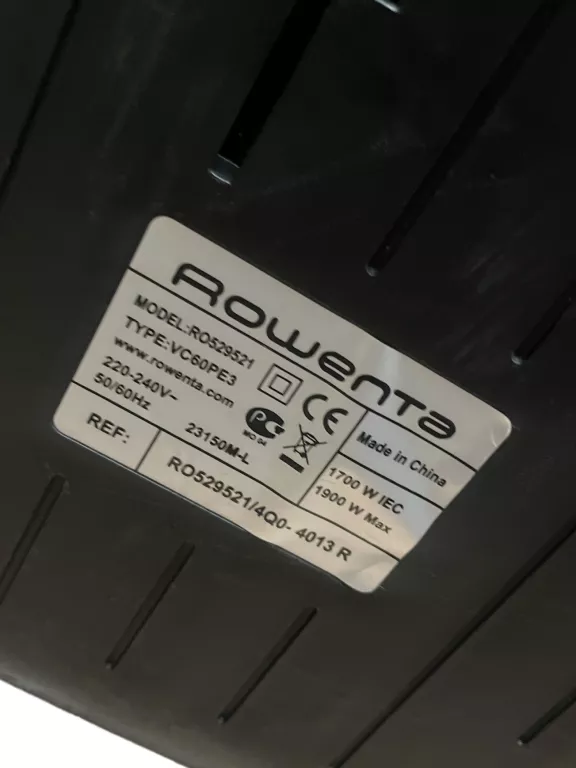 ODKURZACZ ROWENTA RO529521 !