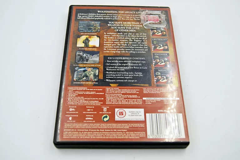 WOLFENSTEIN RETURN TO CASTLE SPECIAL EDITION