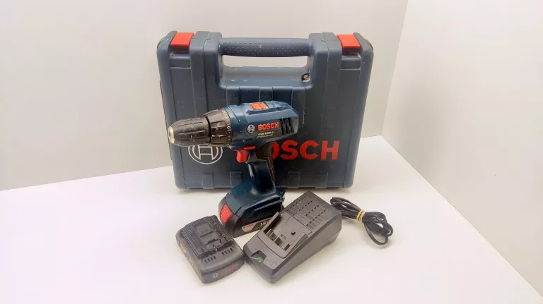 WKRĘTARKA BOSH GSR 1800-LI 2X AKU + ŁADOWARKA + WALIZKA