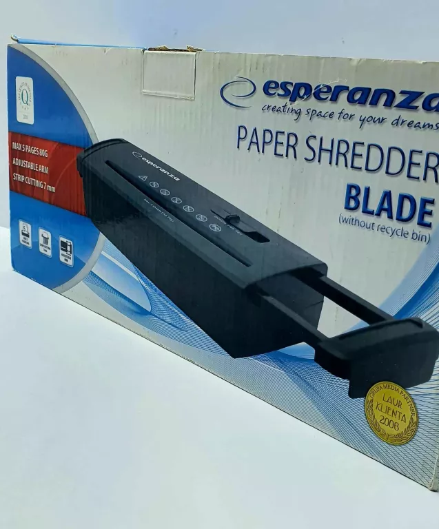 NISZCZARKA DO PAPIERU ESPERANZA EN-101