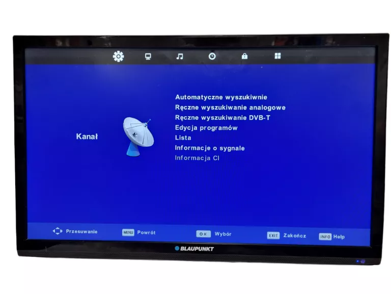 TELEWIZOR BLAUPUNKT 21,5" LED TV BRAK PILOTA