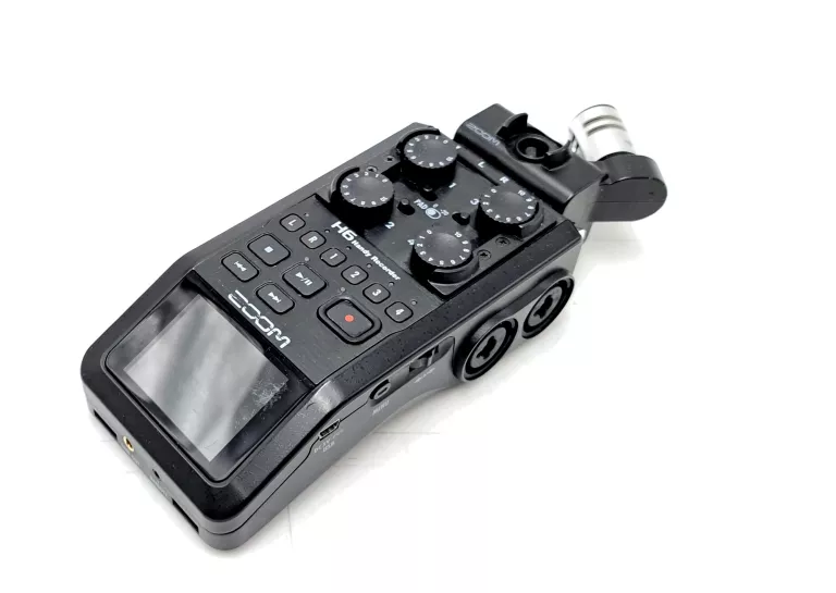 ZOOM H6 BLACK CYFROWY REJESTRATOR AUDIO 6-ŚCIEŻKOWY