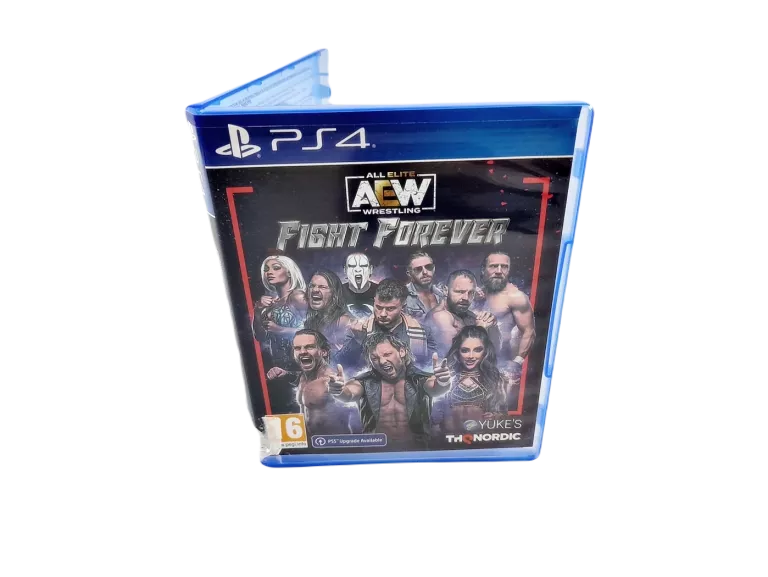 GRA NA KONSOLE PS4 AEW: FIGHT FOREVER GRA SPORTOWA PLAYSTATION 4