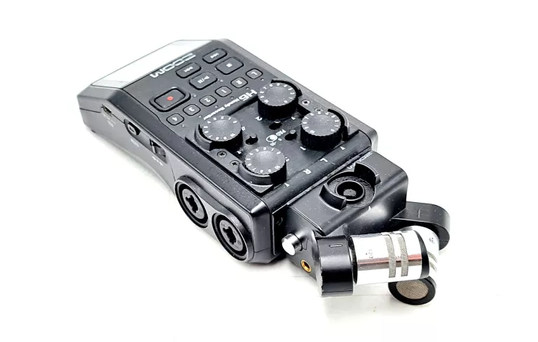 ZOOM H6 BLACK CYFROWY REJESTRATOR AUDIO 6-ŚCIEŻKOWY