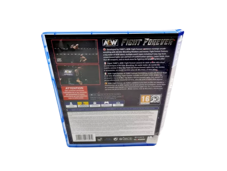 GRA NA KONSOLE PS4 AEW: FIGHT FOREVER GRA SPORTOWA PLAYSTATION 4
