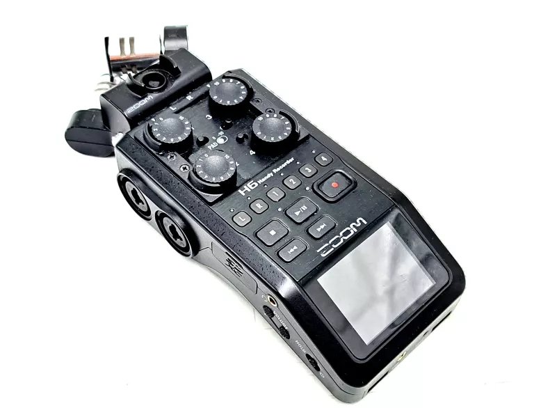 ZOOM H6 BLACK CYFROWY REJESTRATOR AUDIO 6-ŚCIEŻKOWY