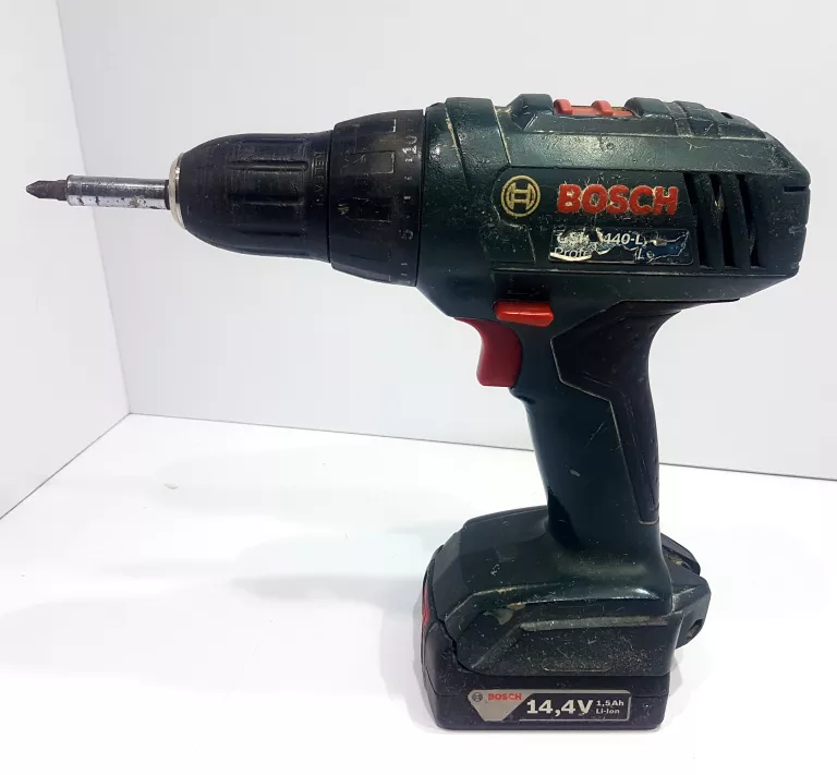 WKRĘTARKA BOSCH GSR 1440 LI + 2X AKU + ŁAD