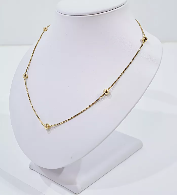 zloty-lancuszek-pr750-757g-z-kulkami-naszyjnik-marka-bez-marki