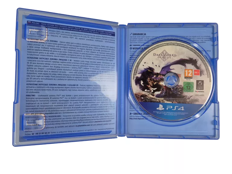 GRA PS4 DARKSIDERS GENESIS VER PL DUBBING STAN 10/10