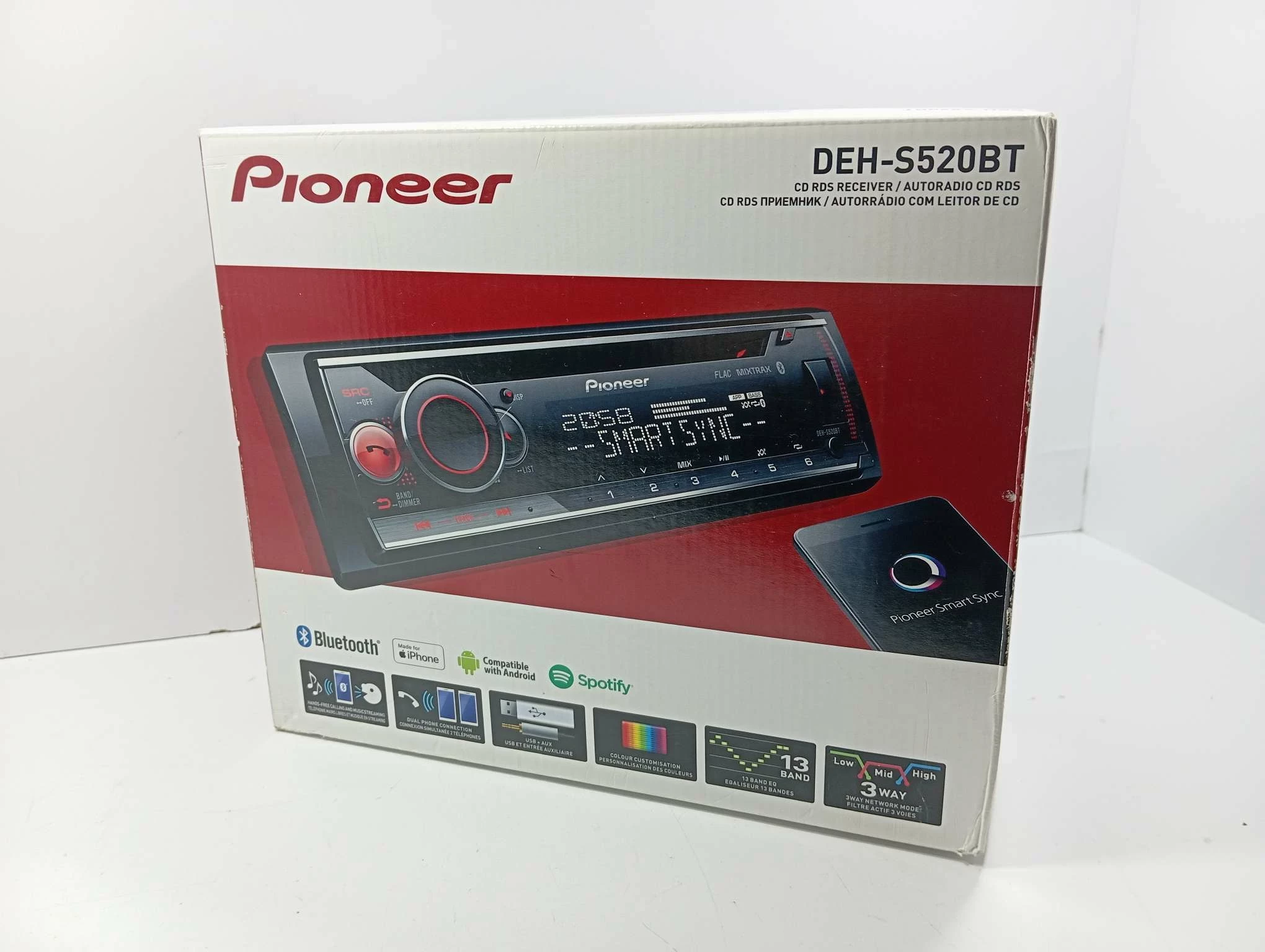 RADIO SAMOCHODOWE PIONEER DEH-S520BT | Radioodtwarzacze | Loombard.pl