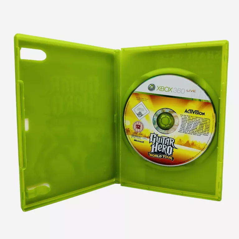 GUITAR HERO WORLD TOUR XBOX 360