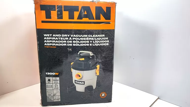 ODKURZACZ BUDOWLANY TITAN TTB774VAC 1300W