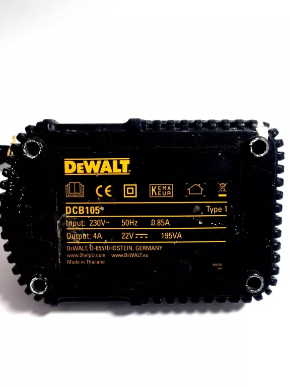 ŁADOWARKA AKUMULATORÓW XR DEWALT DCB105