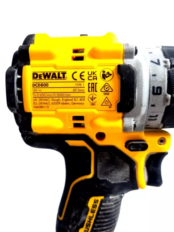 WKRĘTARKA DEWALT DCD800 + AKU 4AH
