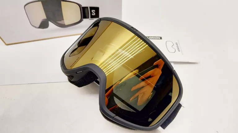 GOGLE NARCIARSKIE SALOMON AKSIUM 2.0 ACCESS BLACK 2023/2024