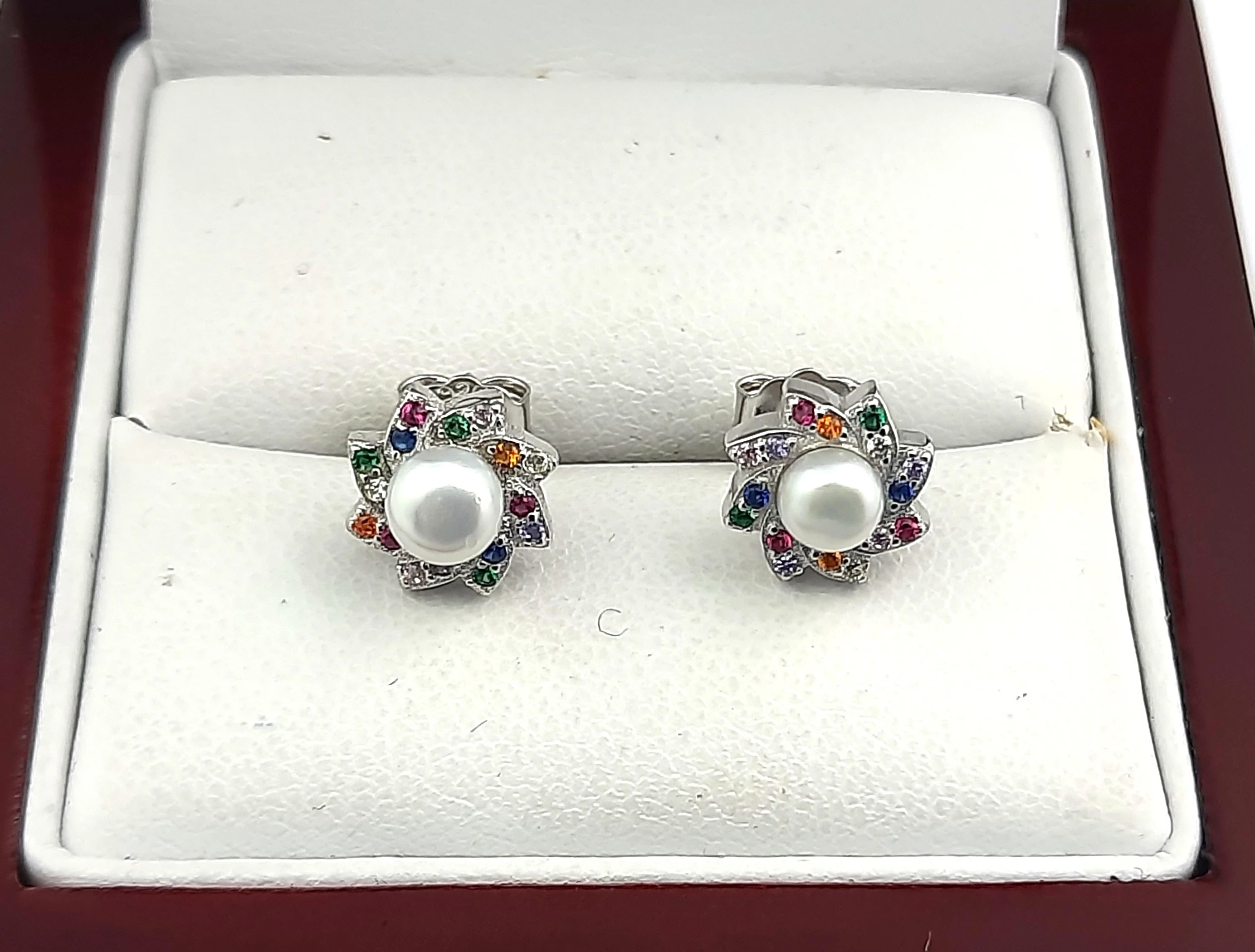 sliczne-srebrne-kolczyki-perla-kolorowe-cyrkonie-195g-rodzaj-zapiecia-2207-1