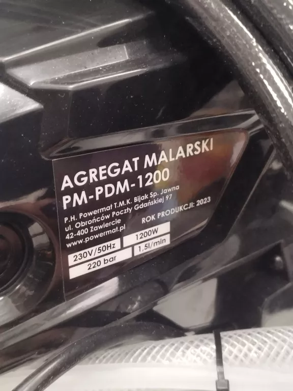 AGREGAT MALARSKI POWERMAT PM-PDM-1200