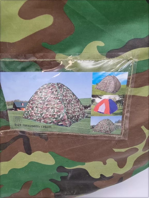 NAMIOT WĘDKARSKI AUTOMATYCZNY MORO (200X200X135CM) AM-6501007