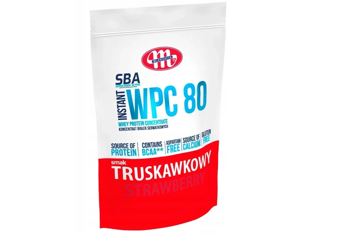 Mlekovita Sba Wpc 80 700g Truskawka Koncetrat BiaŁek Serwatkowych