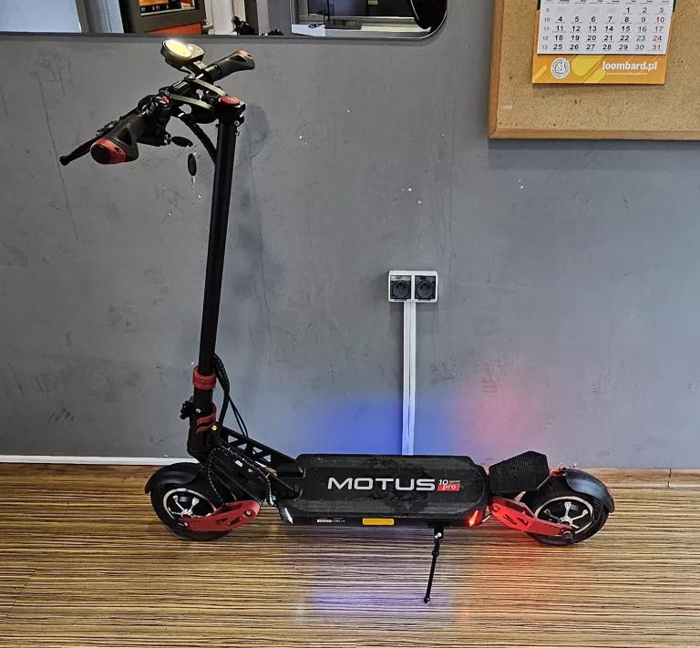 HULAJNOGA ELEKTRYCZNA MOTUS PRO 10 SPORT 2021 + ŁADOWARKA + FV!