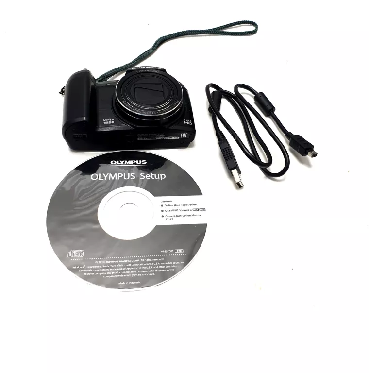 OLYMPUS STYLUS TRAVELLER SZ-17 CZARNY