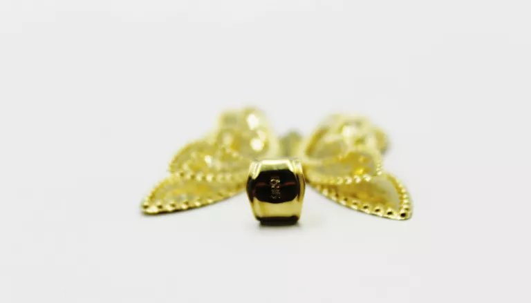 ZŁOTA ZAWIESZKA MOTYL 14K W:3,54G