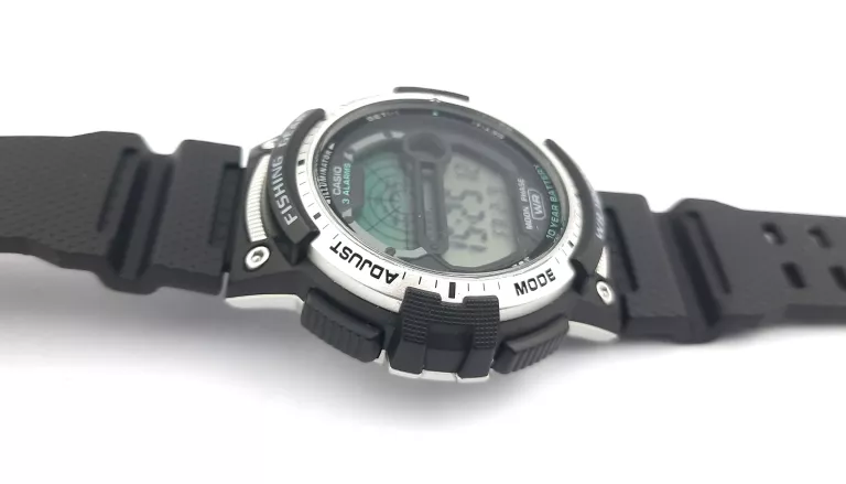 ZEGAREK MĘSKI CASIO SPORT FISHING GEAR DIGITAL WS-1200H-1AVEF Z PUDEŁKIEM