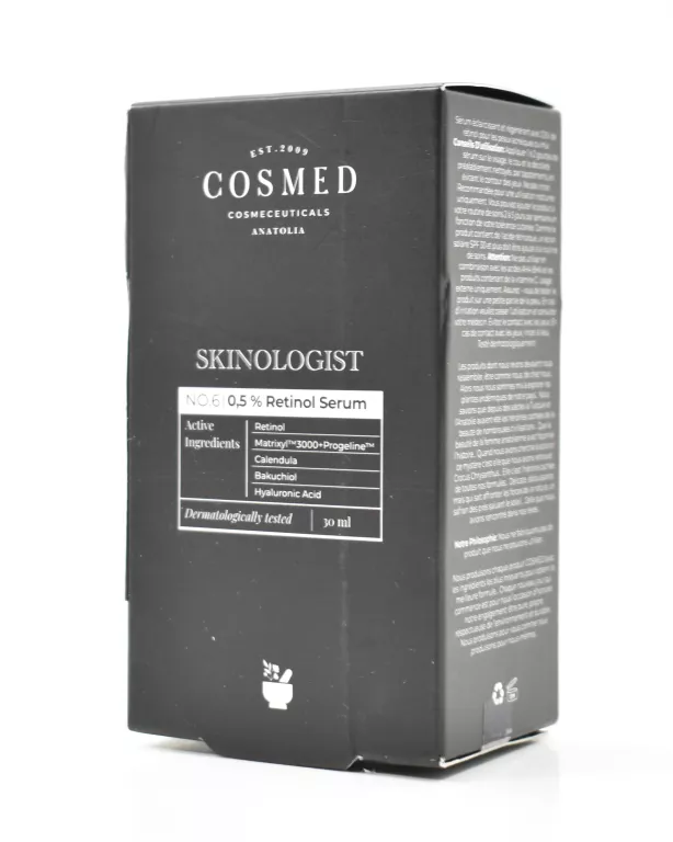 COSMED SKINOLOGIST SERUM ZAWIERAJĄCE 0,5% RETINOLU 30ML