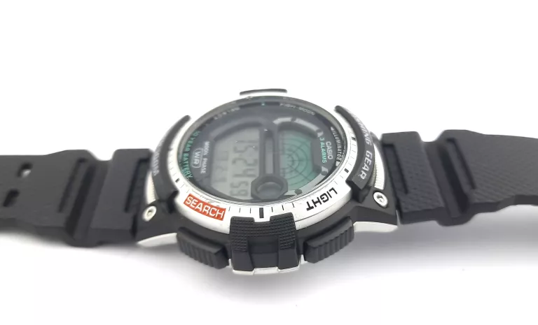 ZEGAREK MĘSKI CASIO SPORT FISHING GEAR DIGITAL WS-1200H-1AVEF Z PUDEŁKIEM