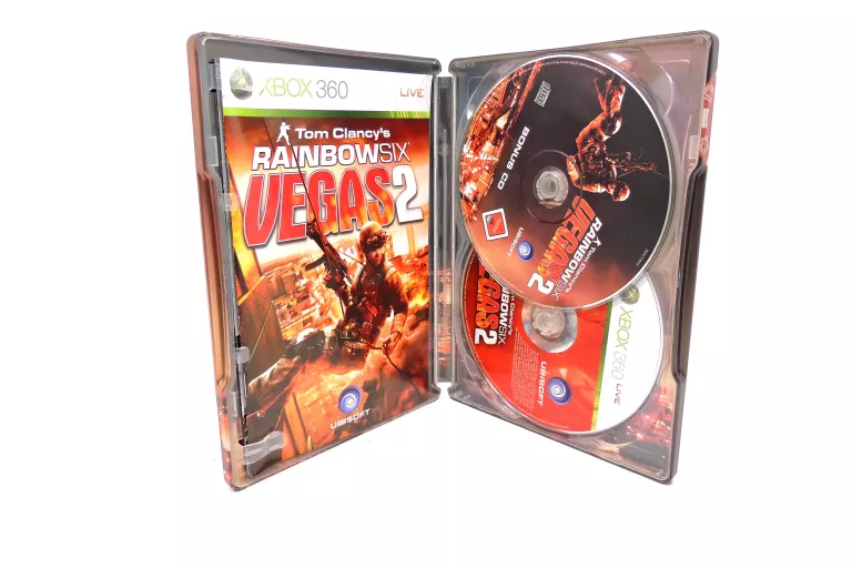 TOM CLANCY'S RAINBOW SIX VEGAS 2 STEELBOOK XBOX 360