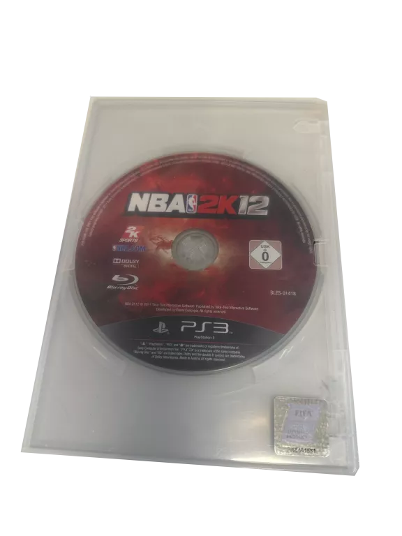 GRA SPORTOWA NA KONSOLĘ PLAYSTATION 3 NBA 2K12