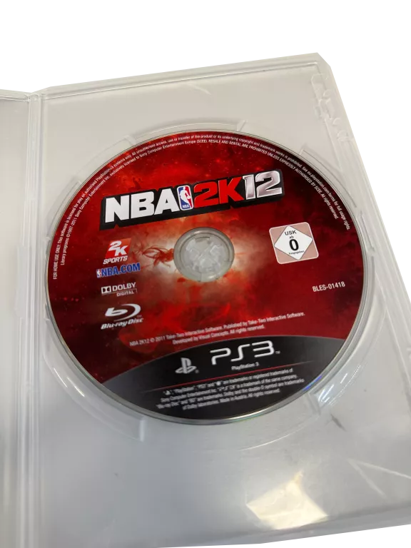 GRA SPORTOWA NA KONSOLĘ PLAYSTATION 3 NBA 2K12
