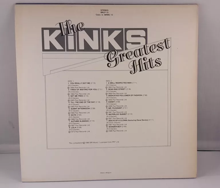 PŁYTA WINYLOWA THE KINKS GREATEST HITS