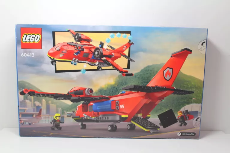 LEGO CITY 60413 STRAŻACKI SAMOLOT RATUNKOWY