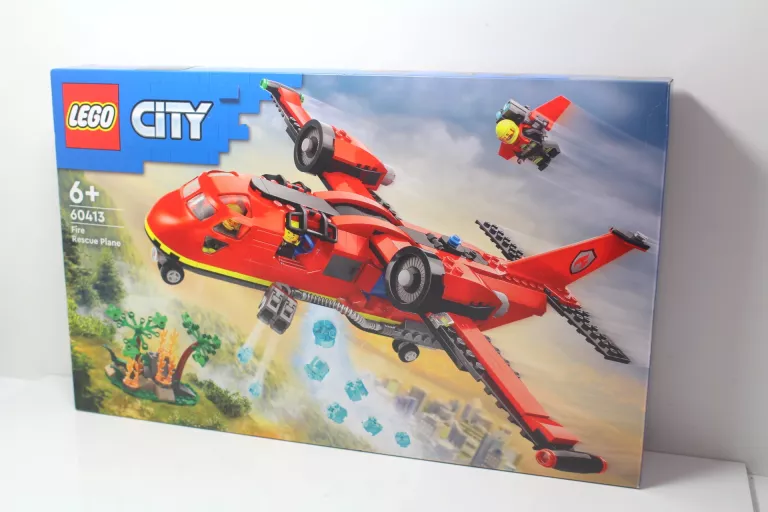 LEGO CITY 60413 STRAŻACKI SAMOLOT RATUNKOWY