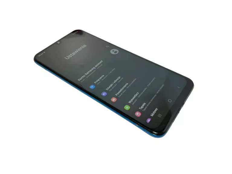 SMARTFON SAMSUNG GALAXY A50 4/128 GB 4G LTE LEKKO PĘKNIĘTY WYŚWIETLACZ