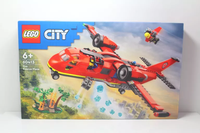 LEGO CITY 60413 STRAŻACKI SAMOLOT RATUNKOWY