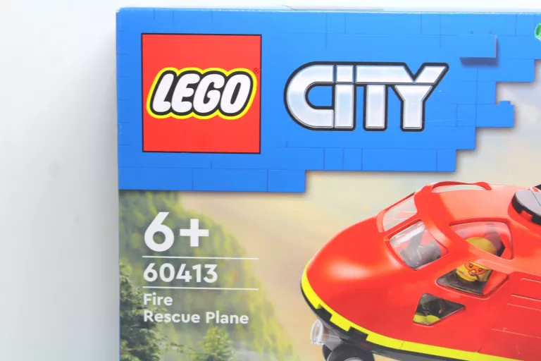 LEGO CITY 60413 STRAŻACKI SAMOLOT RATUNKOWY