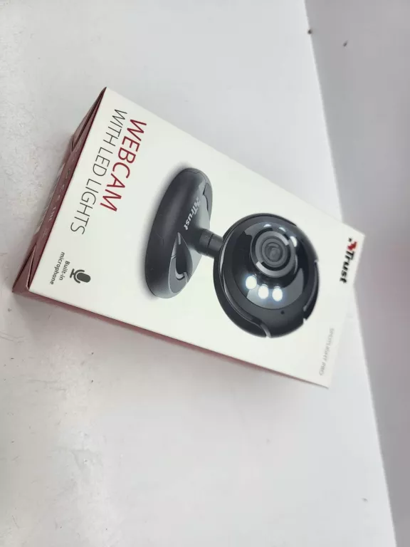 TRUST WEBCAM WITH LED LIGHT PUD