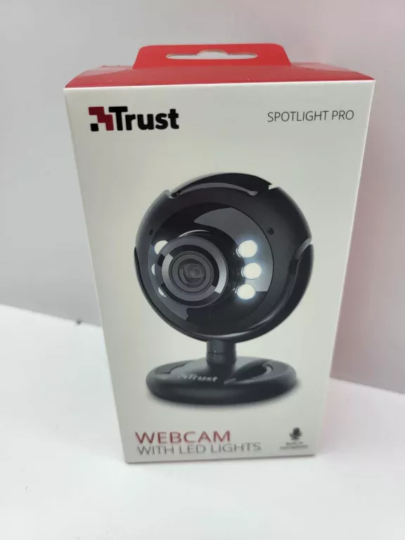 TRUST WEBCAM WITH LED LIGHT PUD