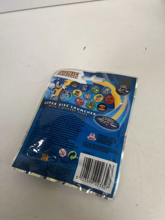 FIGURKA SONIC SUPER DISC LAUNCHER