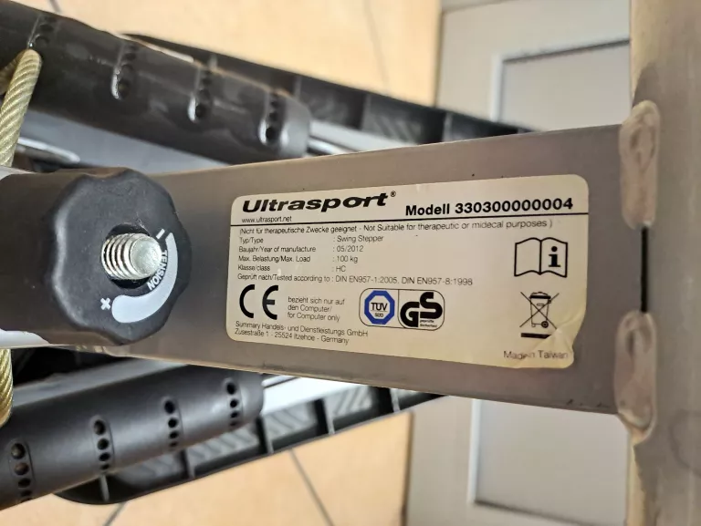 STEPPER PROSTY Z LINKAMI ULTRASPORT SWING STEPPER
