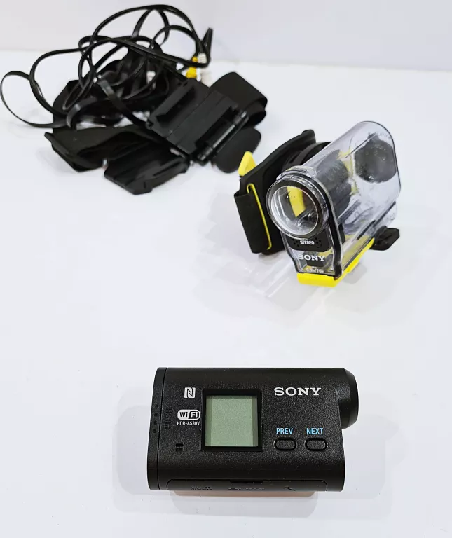 KAMERA SPORTOWA SONY ACTION CAM HDR-AS30VR AKCESORIA