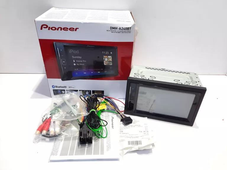 RADIO SAMOCHODOWE PIONEER DMH-A240BT GWARANCJA