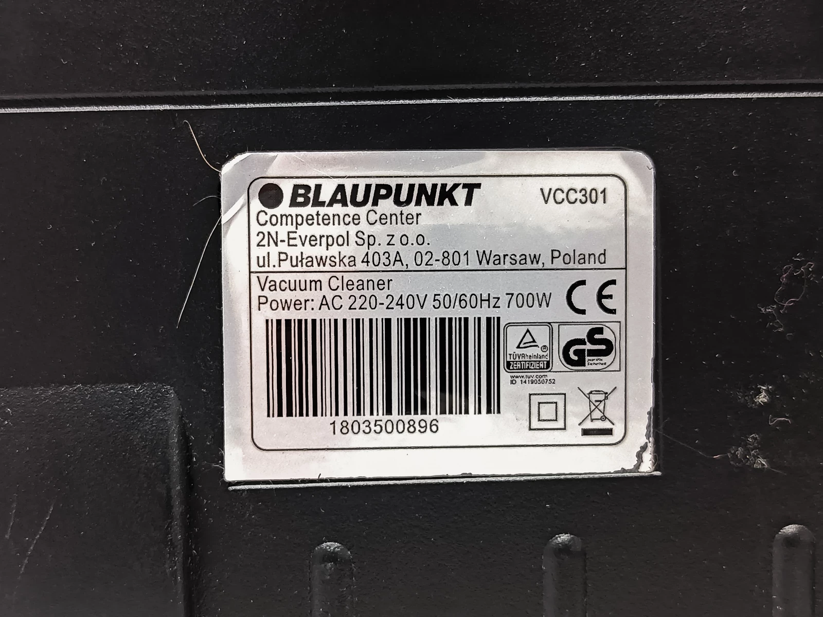 odkurzacz-bezworkowy-blaupunkt-vcc301-marka-blaupunkt