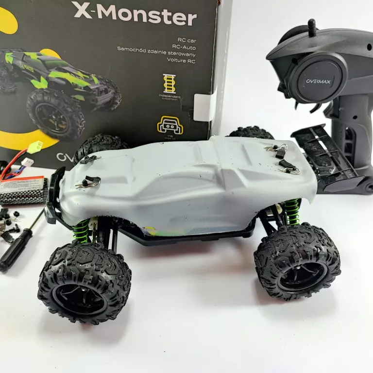 SAMOCHÓD ZDALNIE STEROWANY OVERMAX MONSTER 45KM/H