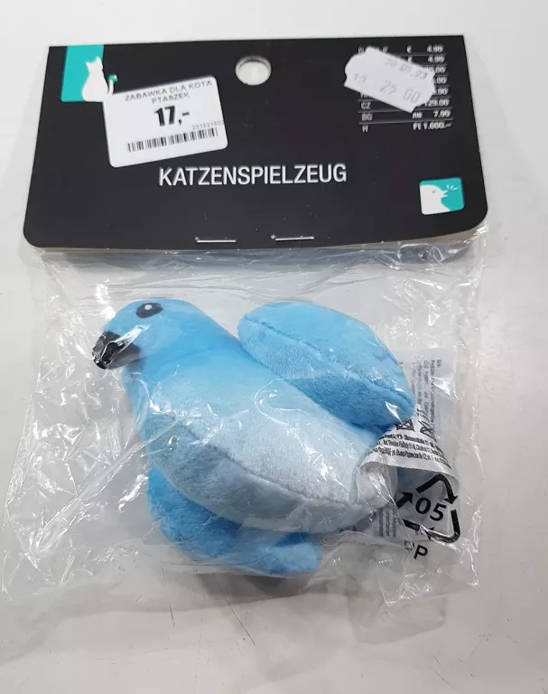 ZABAWKA DLA KOTA PTASZEK