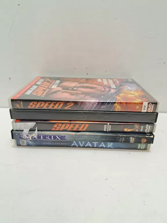 ZESTAW FILMÓW NA PŁYTACH DVD