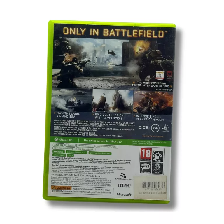 GRA XBOX 360 BATTLEFIELD 4
