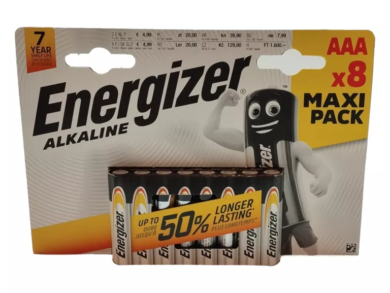 BATERIE ENERGIZER AAA ALKALINE 8SZT